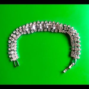 Vintage Rhinestone Bracelet